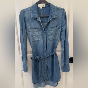 Cloth &Stone Chambray dress XS